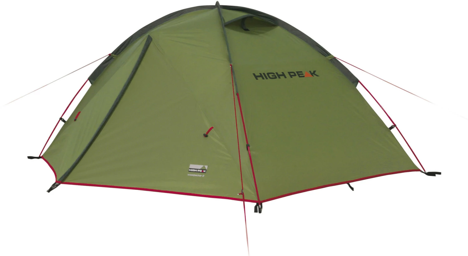 High Peak Woodpecker 3 LW Tent, Olijf/rood 3 High Peak Woodpecker 3 LW Tent, Olijf/rood