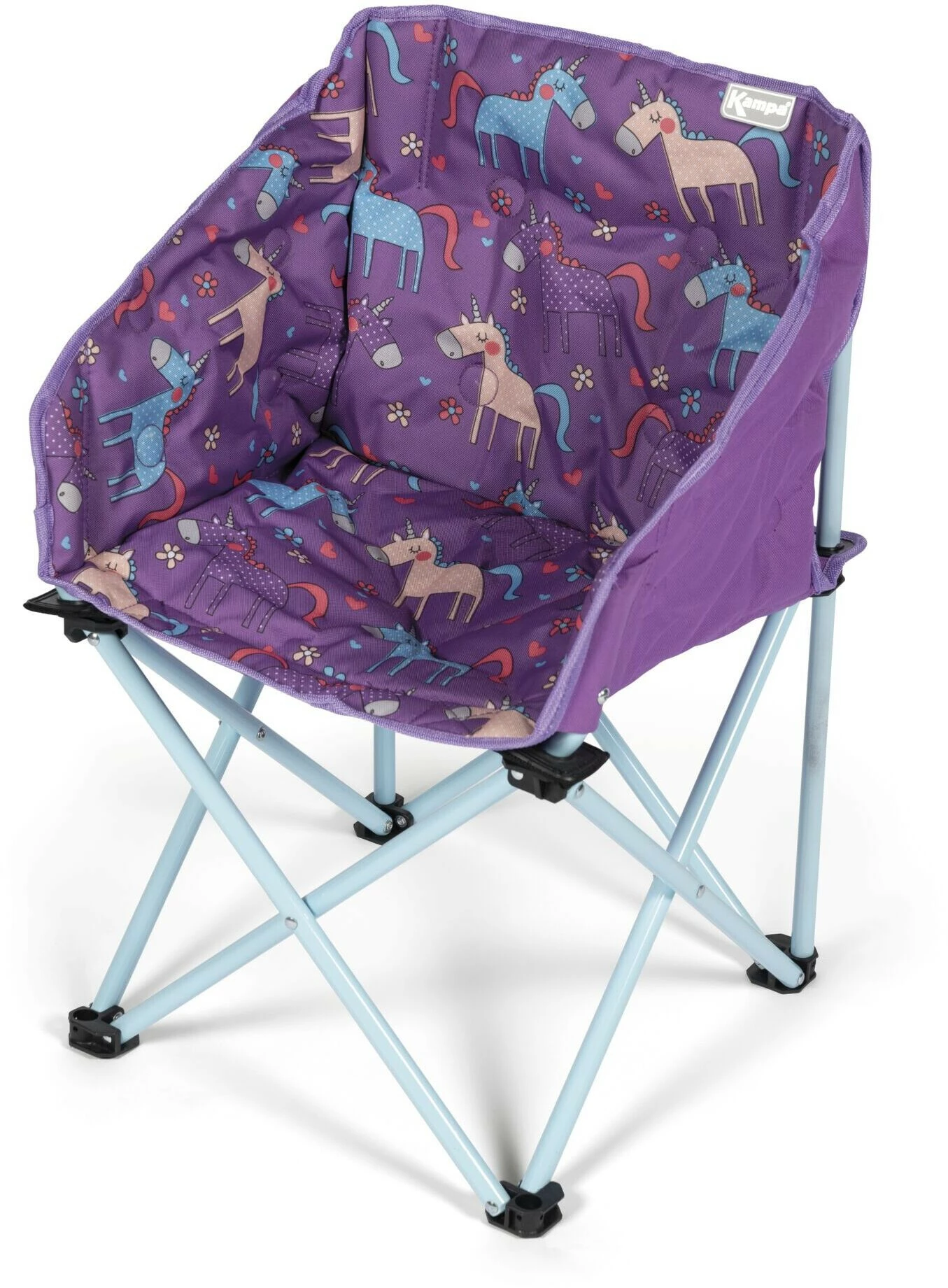 Kampa Kuipstoel Mini Kinderen, Violet/bont 3 Kampa Kuipstoel Mini Kinderen, Violet/bont