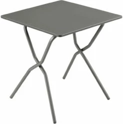 Lafuma Mobilier Balcony Table Steel Top, Zwart