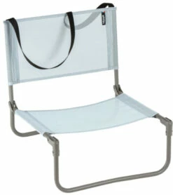 Lafuma Mobilier CB Beach Chair With Cannage Phifertex, Blauw/zwart