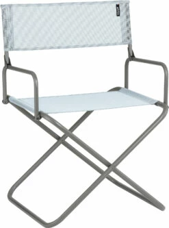 Lafuma Mobilier FGX XL Directeurstoel Met Armleuning Met Cannage Phifertex, Blauw