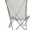 Lafuma Mobilier Maxi Pop Up Vouwstoel Met Cannage Phifertex, Beige/grijs