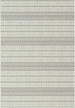 Lafuma Mobilier Melya Tapijt Voor Buiten 200x290cm, Zwart/beige