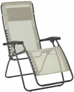 Lafuma Mobilier R Clip Relax Stoel Batyline, Beige/grijs