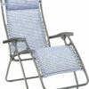 Lafuma Mobilier RSX Relax Stoel Polykatoen, Blauw/wit 2 Lafuma Mobilier RSX Relax Stoel Polykatoen, Blauw/wit -Nordisk Winkel lafuma mobilier rsx relaxsessel polycotton titane marine 1