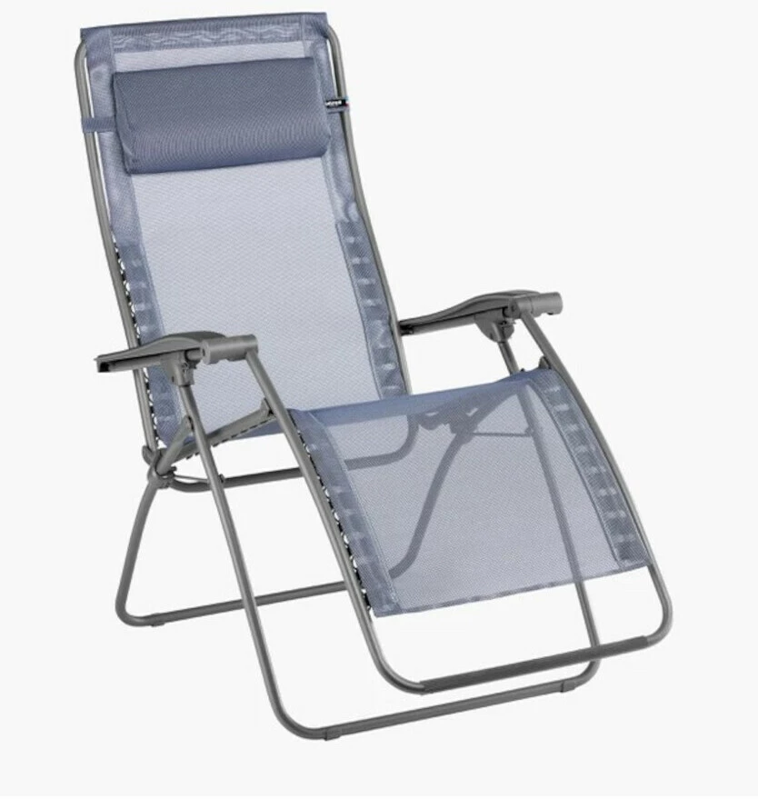 Lafuma Mobilier RSXA Clip Relax Stoel Batyline, Blauw/grijs 3 Lafuma Mobilier RSXA Clip Relax Stoel Batyline, Blauw/grijs
