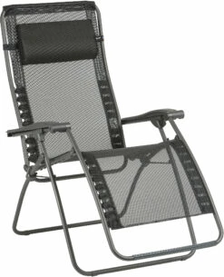 Lafuma Mobilier RSXA Clip Relax Stoel Batyline, Zwart