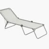 Lafuma Mobilier Siesta L Lounger Batyline With Cannage Phifertex, Beige/grijs