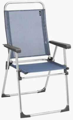 Lafuma Mobilier Victoria Camping Zitmeubel Met Batyline, Blauw