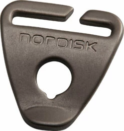 Nordisk Aluminium Helmet Slide 20mm 8 Stuks, Bruin