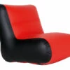 Nortik Residair Opblaasbare Stoel, Rood/zwart -Nordisk Winkel nortik residair inflatable chair residair aufblasbarer sessel rot schwarz 1
