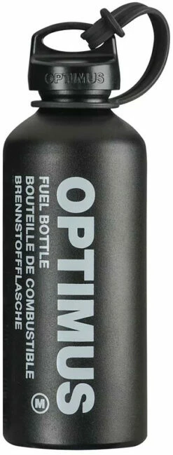Optimus Fuel Bottle 600ml With Child Safety Lock, Zwart