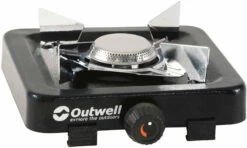 Outwell Appetizer 1 Burner Folding Stove, Zwart/zilver