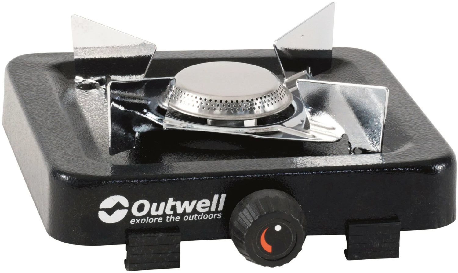Outwell Appetizer 1 Burner Folding Stove, Zwart/zilver 3 Outwell Appetizer 1 Burner Folding Stove, Zwart/zilver