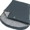 Outwell Campion Lux Sleeping Bag Double, Grijs -Nordisk Winkel outwell campion lux sleeping bag double dark grey 1