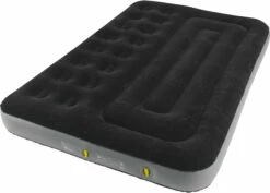 Outwell Classic Air Bed Double Two Chamber, Zwart/grijs