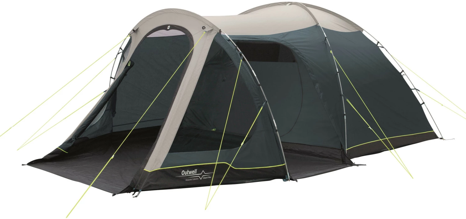 Outwell Cloud 5 Plus Tent, Blauw 3 Outwell Cloud 5 Plus Tent, Blauw
