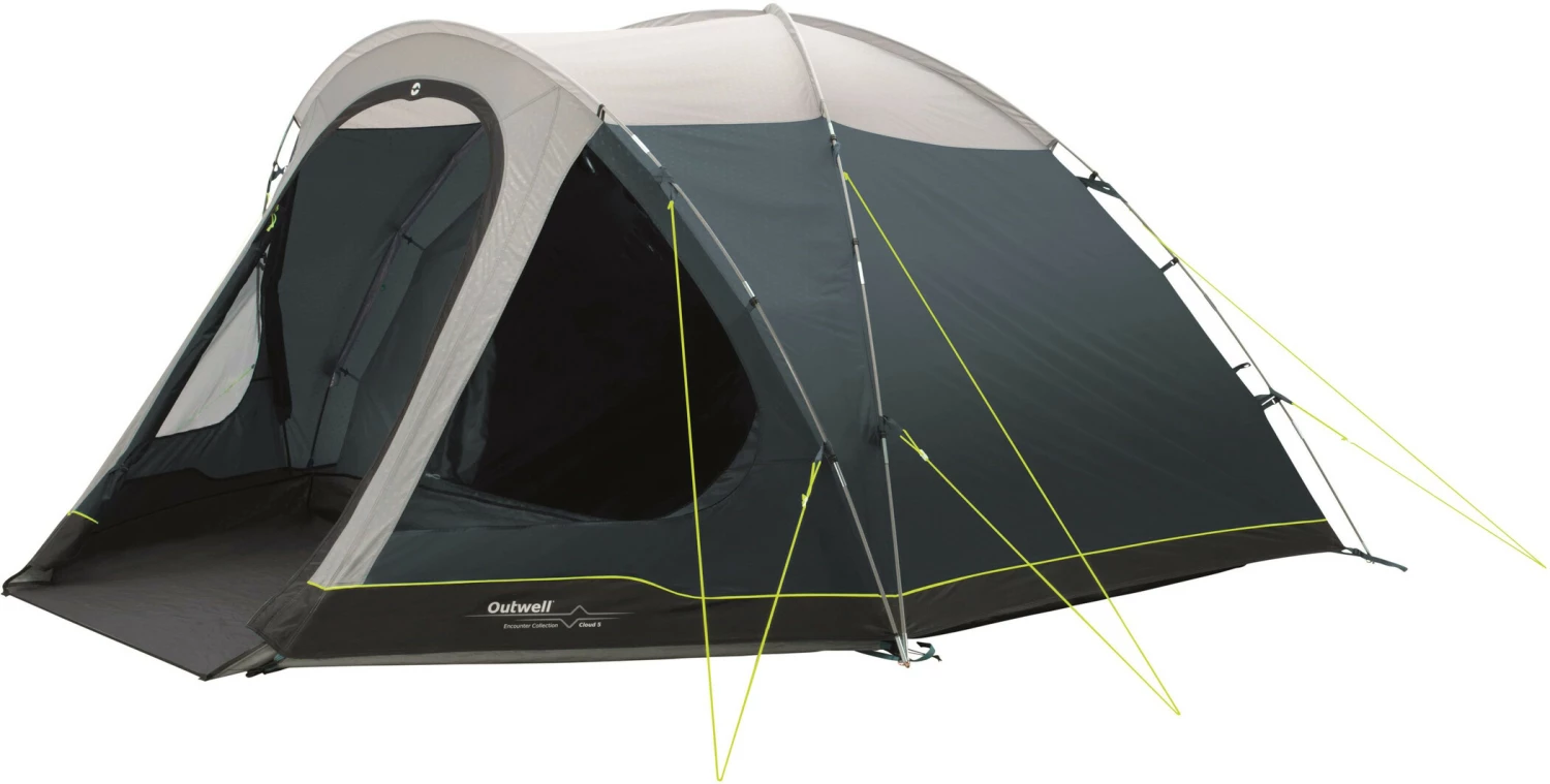 Outwell Cloud 5 Tent, Blauw/grijs 3 Outwell Cloud 5 Tent, Blauw/grijs