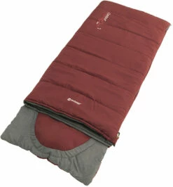 Outwell Contour Slaapzak Jongeren, Rood/grijs