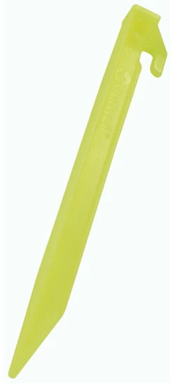Outwell Guyline Plastic Tentharing 6 Stuks, Geel