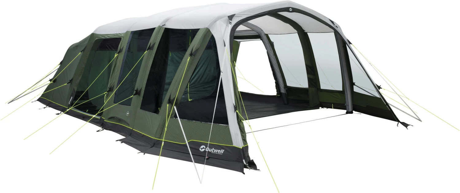 Outwell Jacksondale 7PA Tent, Groen/grijs 3 Outwell Jacksondale 7PA Tent, Groen/grijs