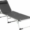 Outwell New Foundland Lounger, Zwart/grijs -Nordisk Winkel outwell new foundland lounger black grey 1