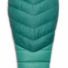 Rab Alpine 400 Sleeping Bag Regular Women, Turquoise/petrol -Nordisk Winkel rab alpine 400 sleeping bag regular women atlantis 1