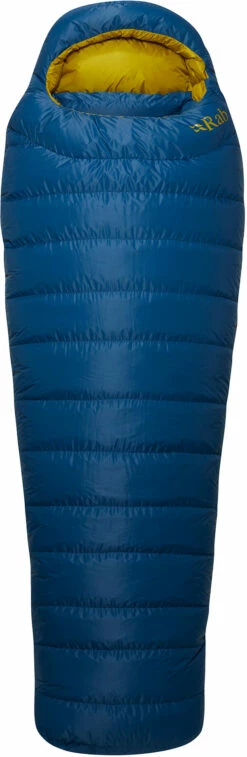 Rab Ascent Pro 600 Sleeping Bag Long, Blauw