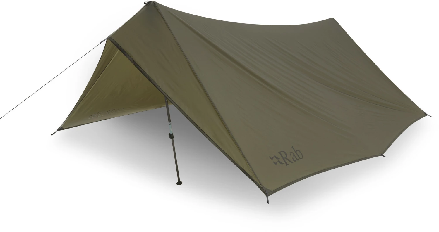 Rab SilTarp Plus Shelter, Olijf 3 Rab SilTarp Plus Shelter, Olijf