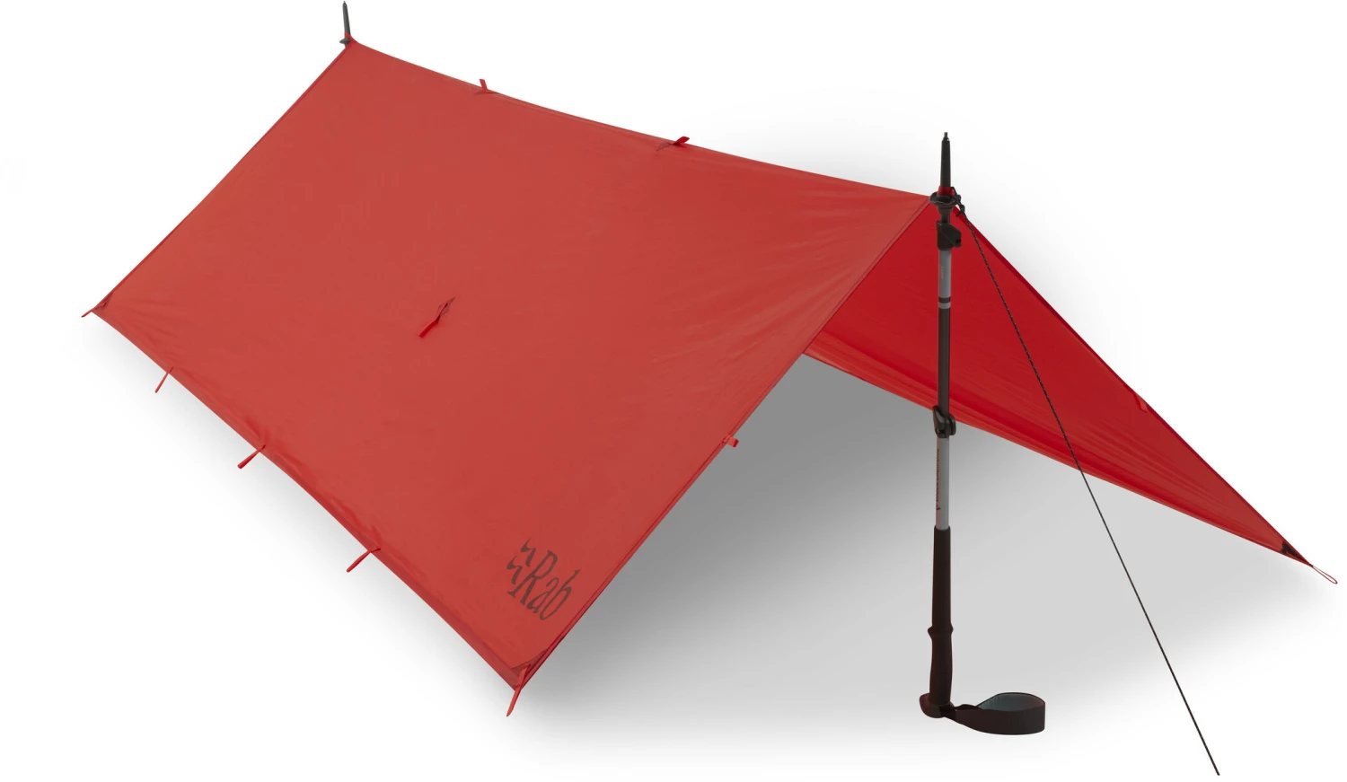 Rab SilTarp Plus Solo, Rood 3 Rab SilTarp Plus Solo, Rood