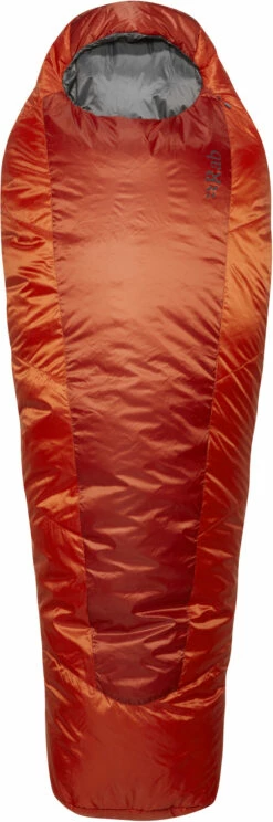 Rab Solar Eco 1 Sleeping Bag Long, Rood