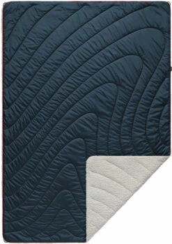 Rumpl Sherpa Puffy Deken 1P, Blauw