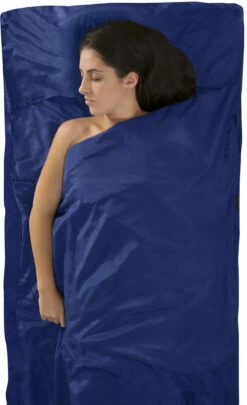 Sea To Summit Silk/Cotton Travel Binnenbroek Traveller Met Kussenvak, Blauw