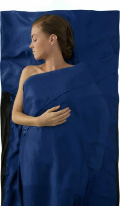 Sea To Summit Silk Stretch Binnenbroek Traveller Met Kussenvak, Blauw