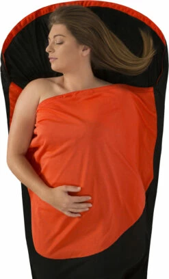 Sea To Summit Thermolite Reactor Compact Plus Binnenbroek, Zwart/rood