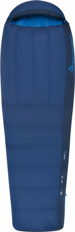 Sea To Summit Trek TkII Slaapzak Lang, Blauw