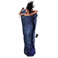 Cocoon MummyLiner Zijde, Blauw