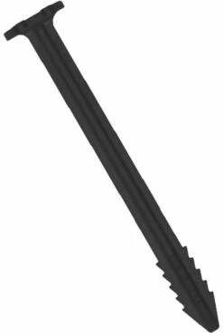 SwissPiranha BF120 Tent Peg, Zwart