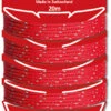 SwissPiranha RopeFish Dyneema Tent Strap 20m X 2mm, Rood -Nordisk Winkel swisspiranha ropefish dyneema tent strap 20m x 2mm red reflecting 1