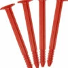 SwissPiranha RT150 Tent Pegs 4-Pieces, Rood