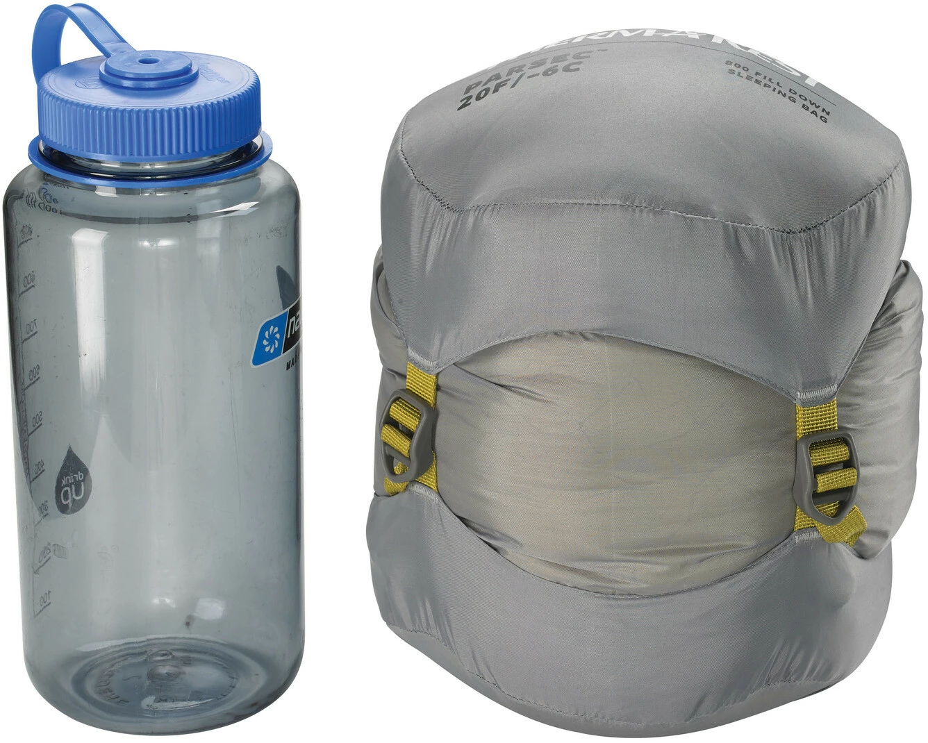 Therm-a-Rest Parsec 20F/-6C Sleeping Bag Long, Geel/grijs 3 Therm-a-Rest Parsec 20F/-6C Sleeping Bag Long, Geel/grijs