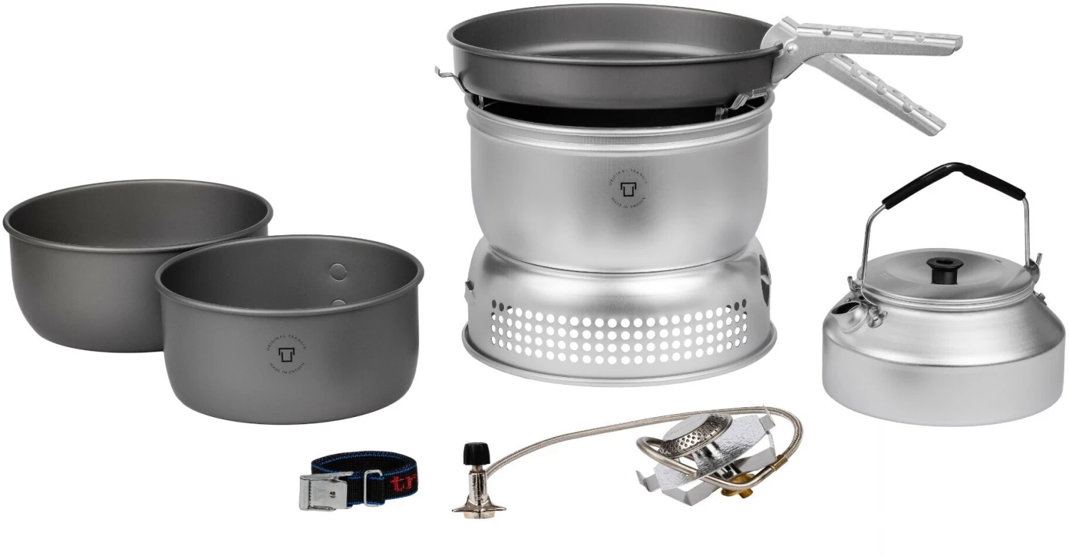 Trangia 25-8 HA ALU/UL Stormkoker Ultralight Aluminium Met Gasbrander 3 Trangia 25-8 HA ALU/UL Stormkoker Ultralight Aluminium Met Gasbrander