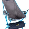 Uquip Infinity Lounger Vouwstoel, Grijs/blauw -Nordisk Winkel uquip infinity lounger folding chair grey 1