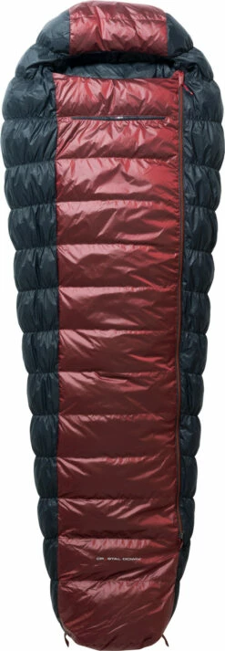 Y By Nordisk Voyage 300 Slaapzak L, Zwart/rood