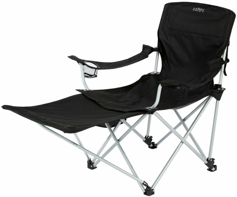 CAMPZ Winkel -Nordisk Winkel campz akita st lounger chair black grey 1 768x639 1